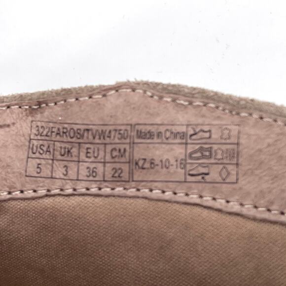 Vionic Faros Bootie Fringe Zip Side Tan 5 - Picture 9 of 9